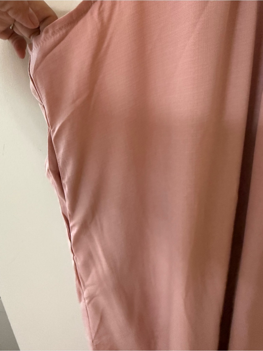 Plus Size Pink Pinafore Apron Jumpsuit Dress Pockets 5XL, New With Tags - Picture 9 of 9
